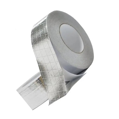 Versterkte de Aluminiumfolieband 3 van grof linnenkraftpapier HVAC Kleefstof van de Manierfsk de Rubberhars