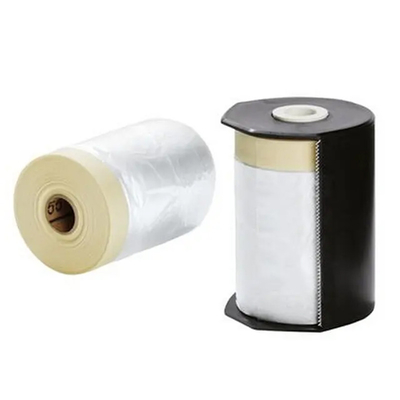 PE Schilders bonden pre Maskerende Film Gevouwen Masker van de Beschermings Beschikbare Hand voor het Schilderen vast
