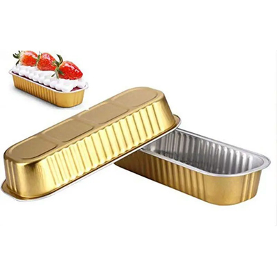 200ml Mini Loaf Aluminium Takeaway Box die Grote Foliecontainers bakken