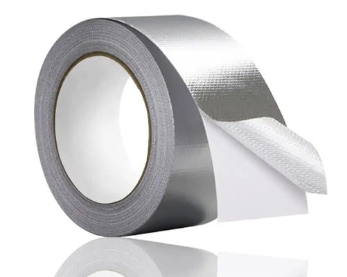 HVAC-van de de Aluminiumfolieband van de Glasvezeldoek de Hoge Prestatiesvlam - vertrager