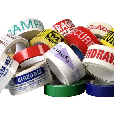 Douane Logo Printed Bopp Packing Tape voor het Verzegelen van Karton