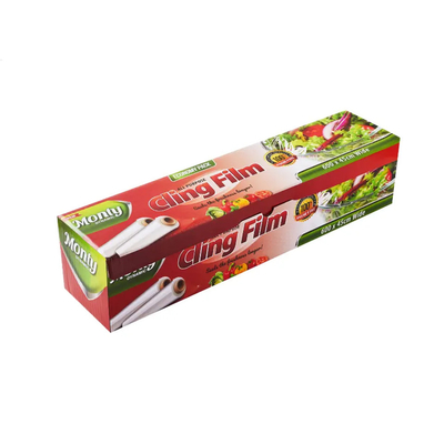 Transparant pvc klampt zich Filmomslag voor de Plastic Omslag van de Voedselrang vast