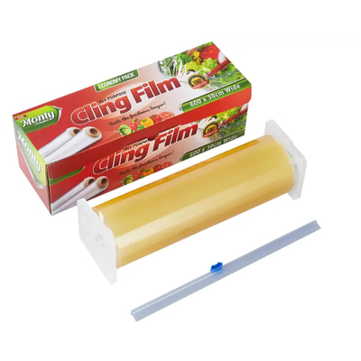 Transparant pvc klampt zich Filmomslag voor de Plastic Omslag van de Voedselrang vast