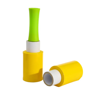 Gekleurde van de de Rekomslag van Mini Handheld LLDPE de Film Gele Plastic Omslag met Handvattenautomaat