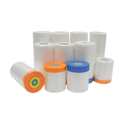 HDPE pre Vastgebonden Maskerend de Verfgebruik van de Film Binnen Openlucht Beschermend Plastic Film