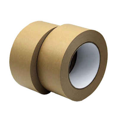 Band van de Band Voor het drukken geschikte Programmeerbare Zelfklevende Flatback Gedrukte Kraftpapier van Eco de Vriendschappelijke Versterkte Kraftpapier