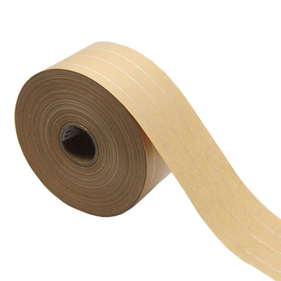Het water activeerde de Zelfklevende Ponsband van de Ponsband Versterkte Bruine Kraftpapier Eco van Kraftpapier