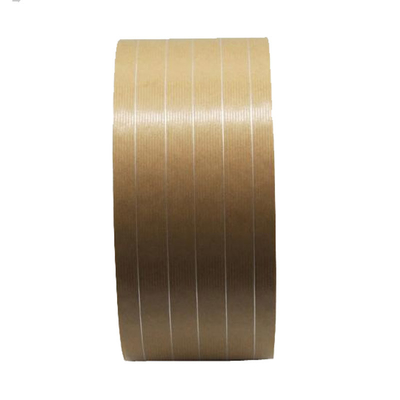 OEM Versterkte Water Geactiveerde Ponsband van Kraftpapier met 5 past Nylon Garen in