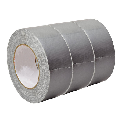 Op zwaar werk berekende Gaffer van de Synthetisch Rubberstof Band Waterdicht Zilveren Duck Cloth Tape For Carpet