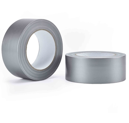 Op zwaar werk berekende Gaffer van de Synthetisch Rubberstof Band Waterdicht Zilveren Duck Cloth Tape For Carpet