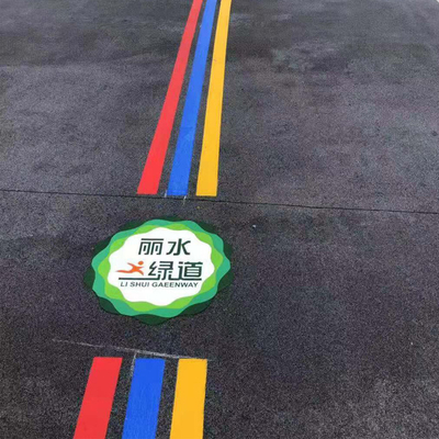 Vormde de bestratings Tijdelijke Weg die Band merkt pre Gekleurde Weerspiegelende Bestratingsstriping Band