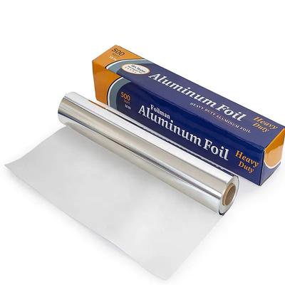 Broodje van de huishouden het Zilveren Extra Op zwaar werk berekende Aluminiumfolie met de Snijder van de Bandzaagtand