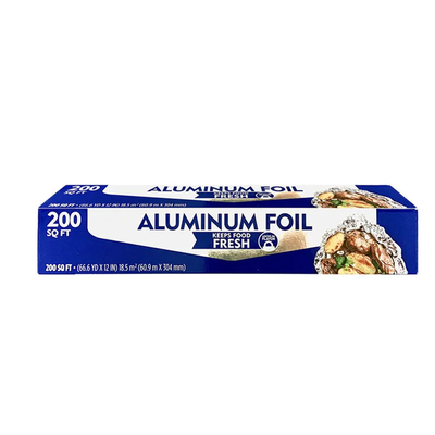 Het Broodjesbladen van de huishouden Op zwaar werk berekende Aluminiumfolie met Snijder