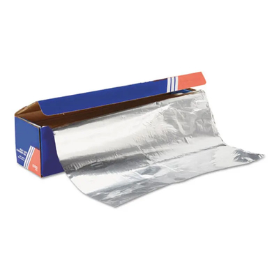 De Keukendocument van de voedselrang Aluminiumfoliebroodje voor het Koken