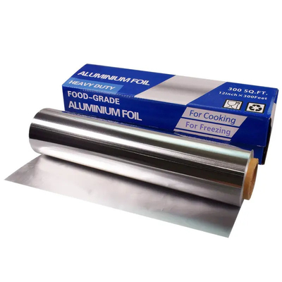 De Keukendocument van de voedselrang Aluminiumfoliebroodje voor het Koken