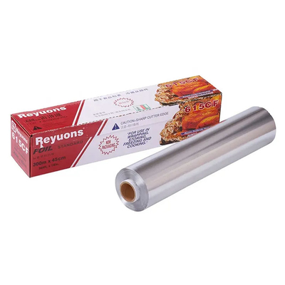 Broodje van de de Keuken het Kokende Aluminiumfolie van de voedselrang met het Plastic Blad van het Houdersmetaal