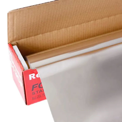 Broodje van de de Keuken het Kokende Aluminiumfolie van de voedselrang met het Plastic Blad van het Houdersmetaal