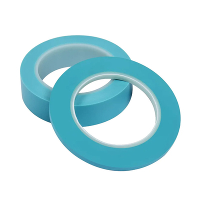 Het hittebestendige Automobielbaksel Behandelde pvc-Afplakband Op hoge temperatuur van Bandblue line