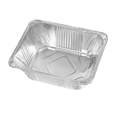 De op zwaar werk berekende Containers Beschikbaar Diep Meeneempan with foil lid van het Aluminiumfolievoedsel
