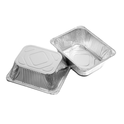 De op zwaar werk berekende Containers Beschikbaar Diep Meeneempan with foil lid van het Aluminiumfolievoedsel