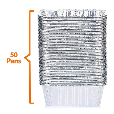 1LB douane 8342 van het de Containers450ml Voedsel van het Aluminiumfolievoedsel de Containerfolie met Deksel