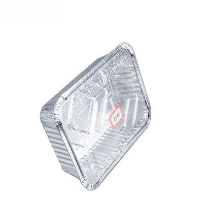Van het de Aluminiumfolievoedsel van de voedselrang van het de Containers Meeneemvoedsel de Verpakkingsaluminiumfolie Tray With Lid