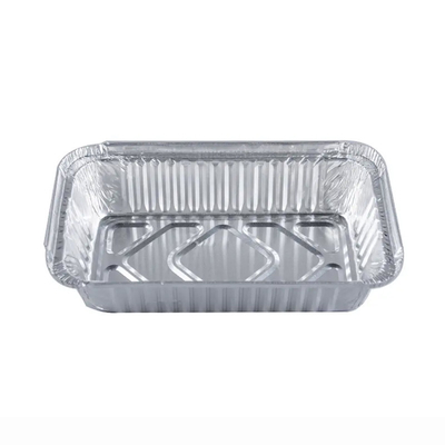 550ml van het de Containers de Meeneemvoedsel van het aluminiumfolievoedsel van het de Verpakkingsaluminium Beschikbare Doos met Deksel