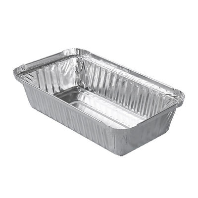 550ml van het de Containers de Meeneemvoedsel van het aluminiumfolievoedsel van het de Verpakkingsaluminium Beschikbare Doos met Deksel