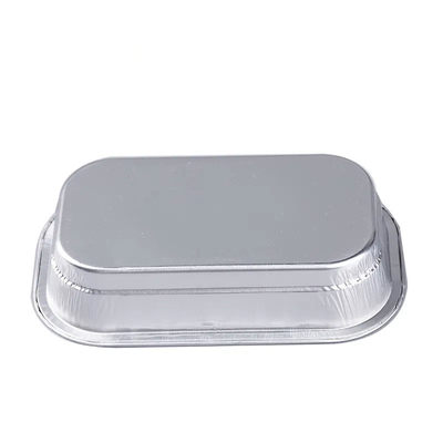 320ml van het de Containersvliegtuig van het aluminiumfolievoedsel van het de Luchtvaartlijnaluminium de Braadpan Pan With Lid