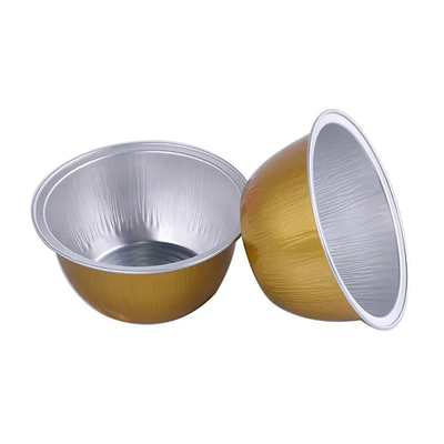 130ML beschikbare Aluminiumfolievoedsel Containers Geplooide het Bakken de Kompan van de Koppen Kleurrijke Cake