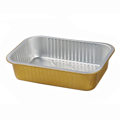 750ml beschikbare Kleurrijke het Bakselcake Tray Pan Container van de Aluminiumfolie